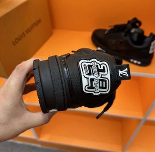 Scarpe Louis Vuitton Skate Nere