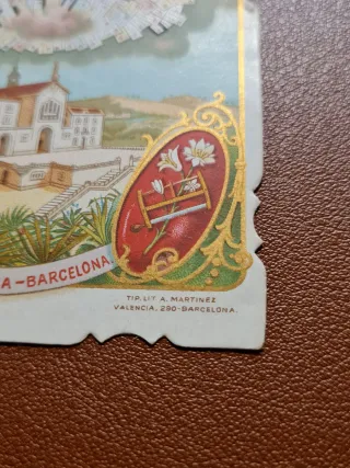 Estampa San José de la Montaña-Barcelona