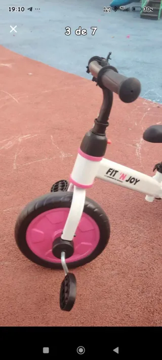 Bicicleta infantil 4 en 1