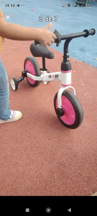Bicicleta infantil 4 en 1