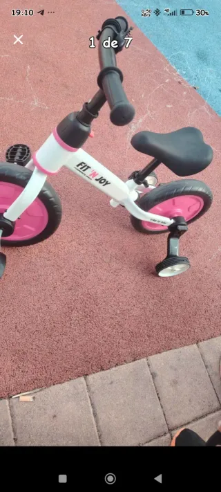 Bicicleta infantil 4 en 1