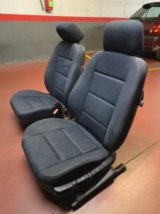 Asientos BMW E36 Coupe Tela Negra