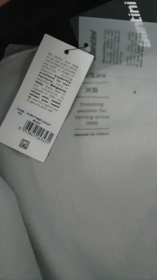 Chaqueta Santini Naranja y Negra talla XS