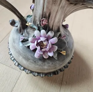 Coppia vasi/brocca ceramica vintage Made in Italy