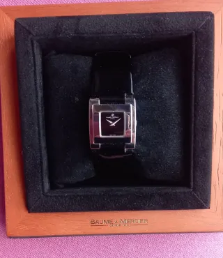 Reloj Baume & Mercier Negro/Plateado