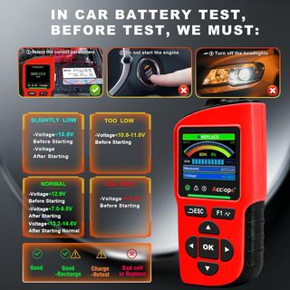 Probador de batería BT90 PRO