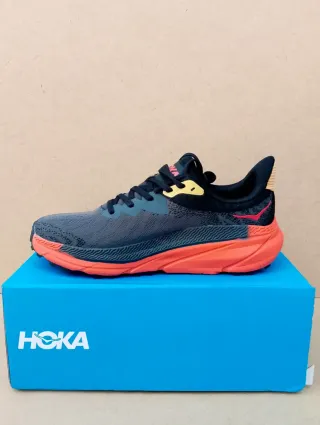 Hoka Challenger 7 gris/naranja