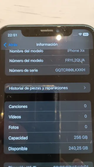 iPhone XR 256GB