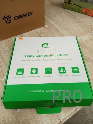 Báscula de baño - 200 kg, Negro