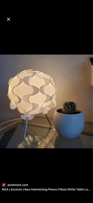 Lámpara de mesa IKEA FILLSTA