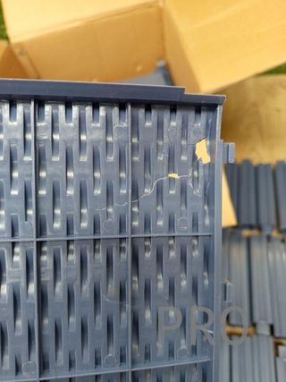 Arriate con cubierta invernadero