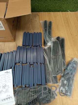 Arriate con cubierta invernadero