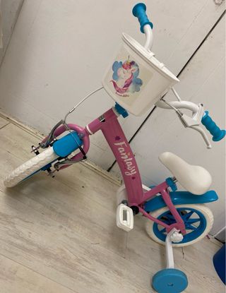 Bicicleta Infantil Fantasy Rosa