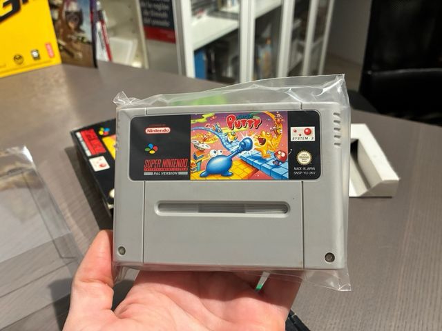 Super Putty Super Nintendo SNES PAL