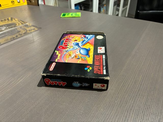 Super Putty Super Nintendo SNES PAL