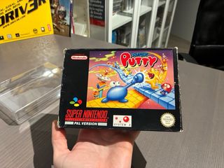 Super Putty Super Nintendo SNES PAL