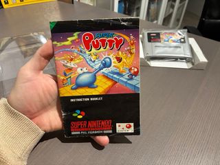 Super Putty Super Nintendo SNES PAL