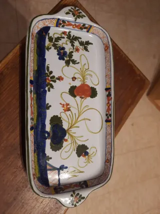 Servizio tazzine caffè ceramica decorata