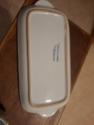 Servizio tazzine caffè ceramica decorata