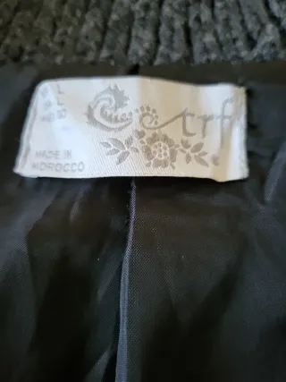 Chaqueta Talla 40 Cuadros Abrigo