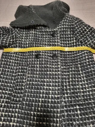 Chaqueta Talla 40 Cuadros Abrigo