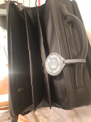 Maletín de viaje Eminent gris y negro