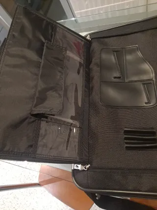 Maletín de viaje Eminent gris y negro