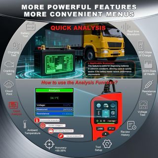 Probador de batería BT90 PRO