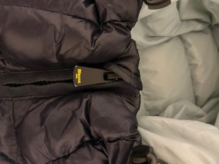 Chaqueta Blauer Plumas Talla L para una M. Marino.