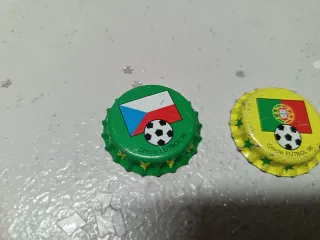 Chapas Fútbol 96 (Rep. Checa y Portugal)