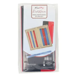 Set Agujas de doble punta Red Waves 20 cm KnitPro