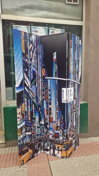 Biombo decorativo 3 partes