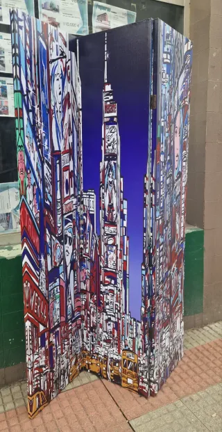 Biombo decorativo 3 partes