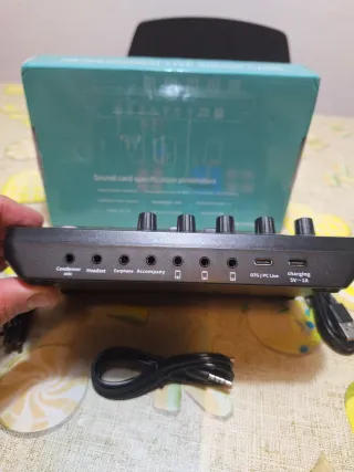 Scheda audio professionale live sound card