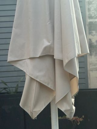 Parasol terraza bar aluminio mástil 70mm + base