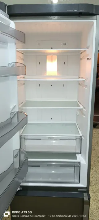 NEVERA COMBI FAGOR NO FROST ENERGÍA A+