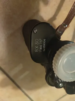 Prismáticos Clover 8x30 Antiguos + Funda