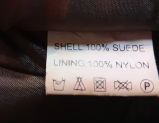 Chaqueta Piel hombre M NUEVA acolchada