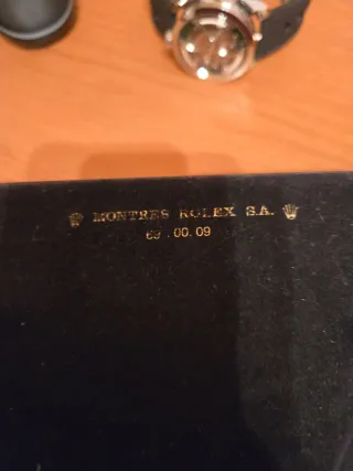 Caja Rolex 69.00.09 Original Marrón