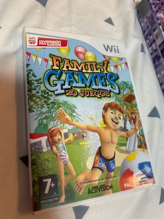 Juego Wii Family Games 20 Juegos