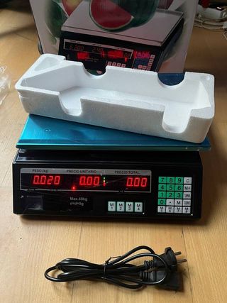 Báscula Comercial 40kg Nueva
