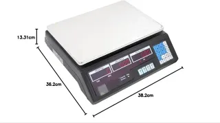 Báscula Comercial 40kg Nueva