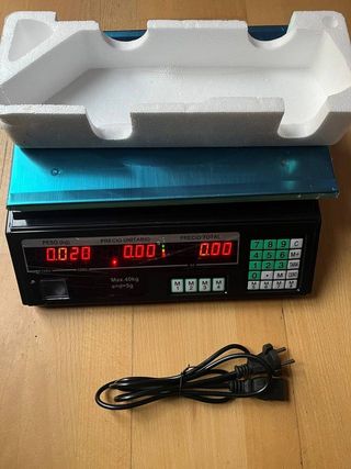 Báscula Comercial 40kg Nueva