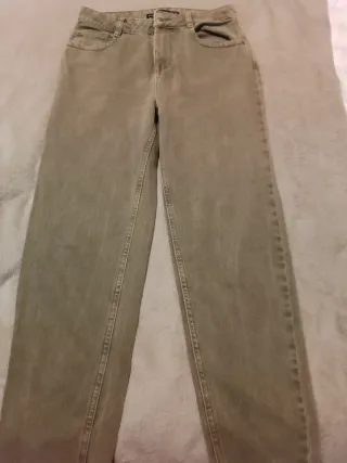 Jersey y pantalón de punto color terracota