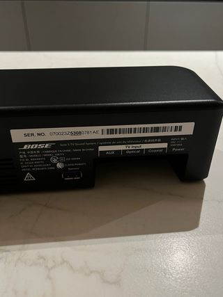 Barra de Sonido Bose