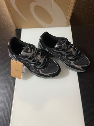 Asics Gel Tênis Preto e Prata