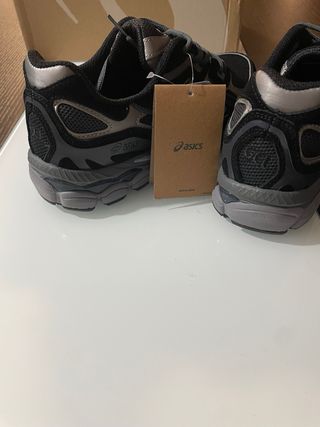 Asics Gel Tênis Preto e Prata