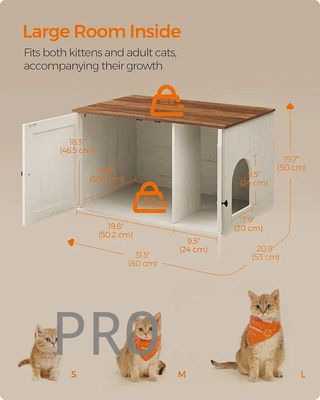 Caja de arena para gatos - PCL002P01 - FEANDREA