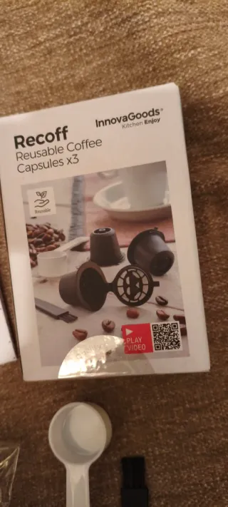 Cápsulas de café recargables InnovaGoods