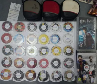 Pack Juegos y Películas PSP